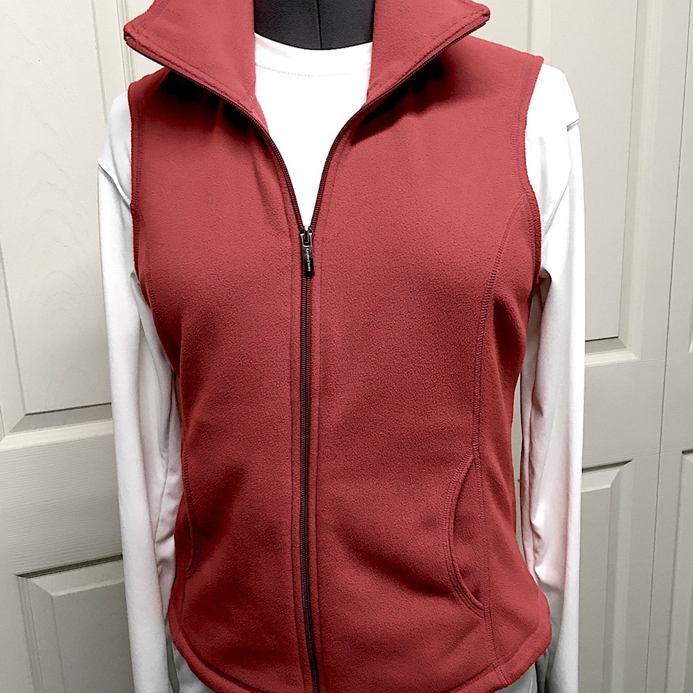 Land's End Fleece Vest.